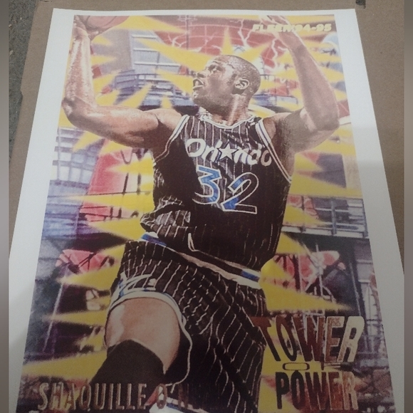 NEW!💯 SHAQUILLE O'NEAL ORLANDO MAGIC 8.5x11 VINTAGE PREMIUM ULTRA GLOSSY POSTER - Picture 10 of 12